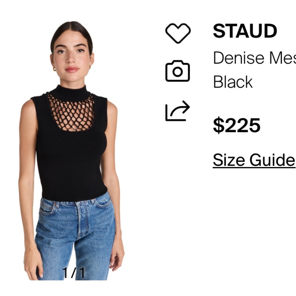 STAUD Denise top